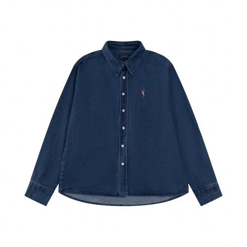 Cheap Ralph Lauren Polo Shirts Long Sleeved For Unisex #1244100, $$56.00 USD On Ralph Lauren Polo Shirts