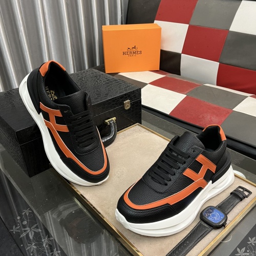 Replica Hermes Casual Shoes For Men #1244300 $82.00 USD for Wholesale