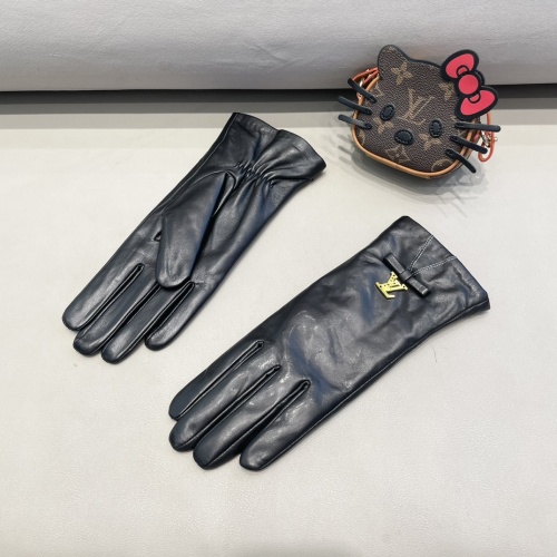 Replica Louis Vuitton LV Gloves For Women #1244595 $48.00 USD for Wholesale