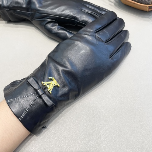 Replica Louis Vuitton LV Gloves For Women #1244595 $48.00 USD for Wholesale