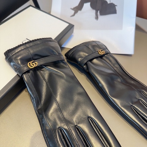 Replica Gucci Gloves For Women #1244615 $48.00 USD for Wholesale