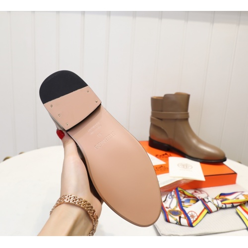 Replica Hermes Boots For Women #1244825 $98.00 USD for Wholesale