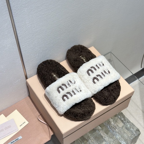 Cheap MIU MIU Slippers For Women #1245038, $$98.00 USD On MIU MIU Slippers