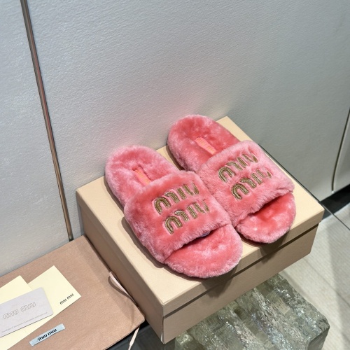 Cheap MIU MIU Slippers For Women #1245043, $$98.00 USD On MIU MIU Slippers