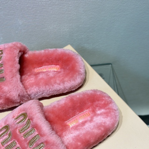 Replica MIU MIU Slippers For Women #1245043 $98.00 USD for Wholesale