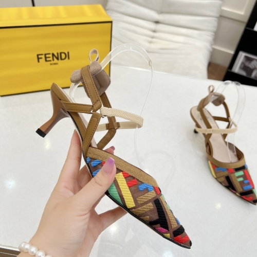 Replica Fendi Sandal For Women #1245060 $100.00 USD for Wholesale