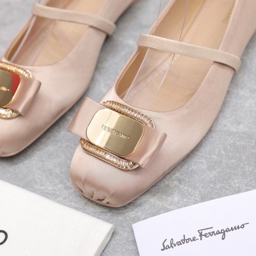 Replica Salvatore Ferragamo Flat Shoes For Women #1245292 $108.00 USD for Wholesale