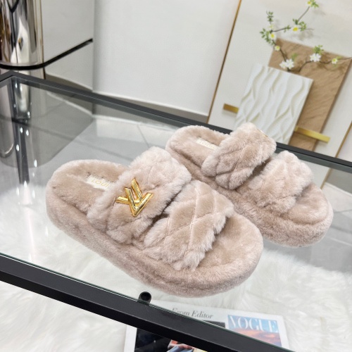 Replica Louis Vuitton Slippers For Women #1245406 $98.00 USD for Wholesale