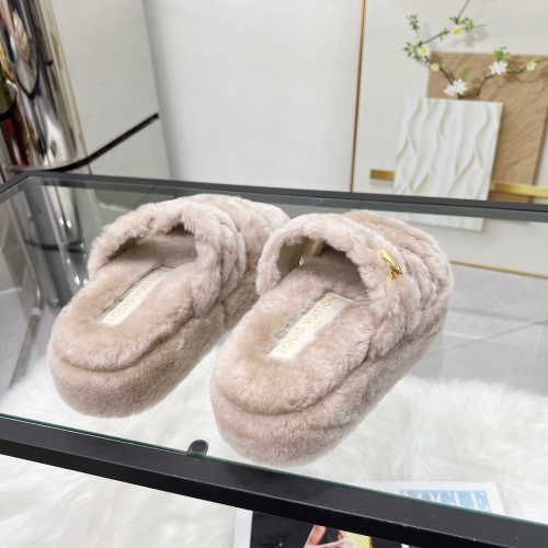 Replica Louis Vuitton Slippers For Women #1245406 $98.00 USD for Wholesale