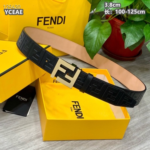 Replica Fendi AAA Quality Belts For Men #1245411 $60.00 USD for Wholesale