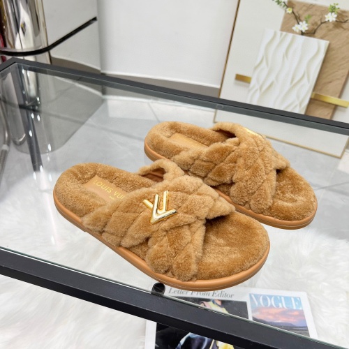 Replica Louis Vuitton Slippers For Women #1245426 $98.00 USD for Wholesale