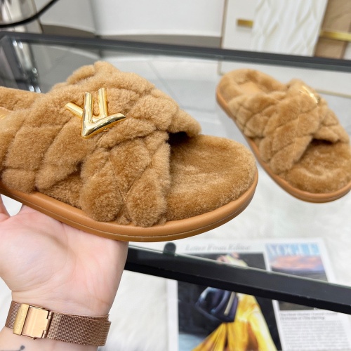 Replica Louis Vuitton Slippers For Women #1245426 $98.00 USD for Wholesale