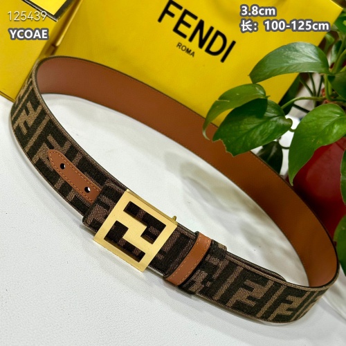 Replica Fendi AAA Quality Belts For Men #1245428 $60.00 USD for Wholesale