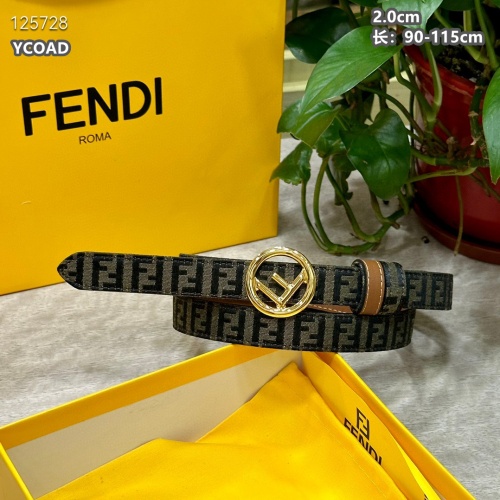 Cheap Fendi AAA Quality Belts For Women #1245446, $$56.00 USD On Fendi AAA Quality Belts