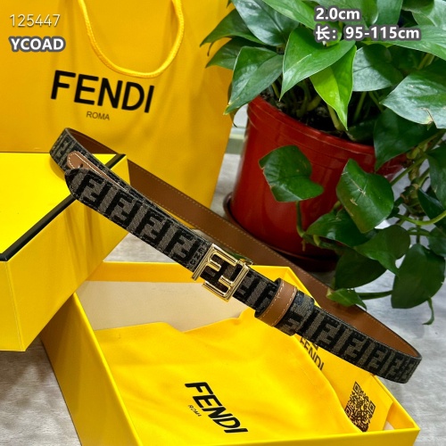 Cheap Fendi AAA Quality Belts For Women #1245452, $$56.00 USD On Fendi AAA Quality Belts