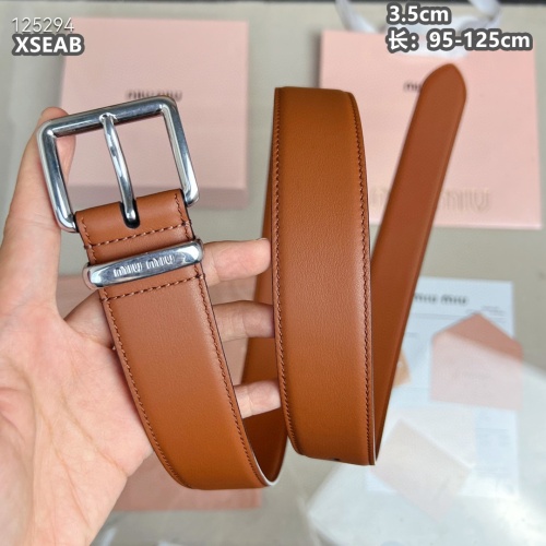 Replica MIU MIU AAA Quality Belts For Unisex #1245857 $48.00 USD for Wholesale