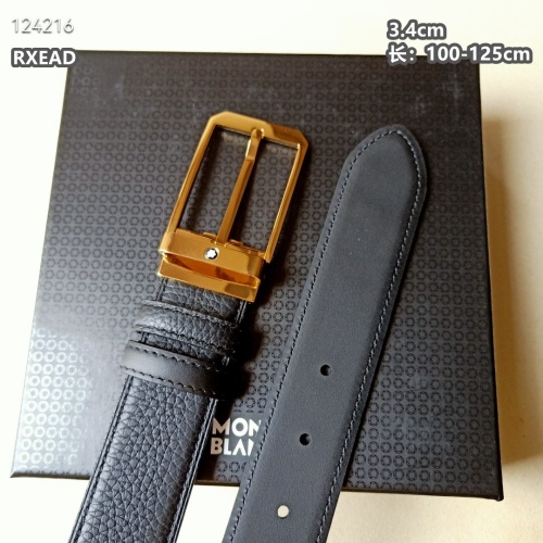 Replica Montblanc AAA Quality Belts For Men #1245877 $56.00 USD for Wholesale