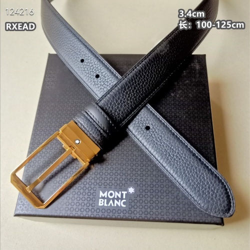 Replica Montblanc AAA Quality Belts For Men #1245877 $56.00 USD for Wholesale