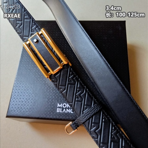 Cheap Montblanc AAA Quality Belts For Men #1245886, $$60.00 USD On Montblanc AAA Belts