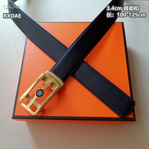 Replica Montblanc AAA Quality Belts For Men #1245891 $60.00 USD for Wholesale