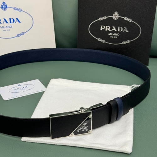 Replica Prada AAA Quality Belts For Men #1245946 $60.00 USD for Wholesale