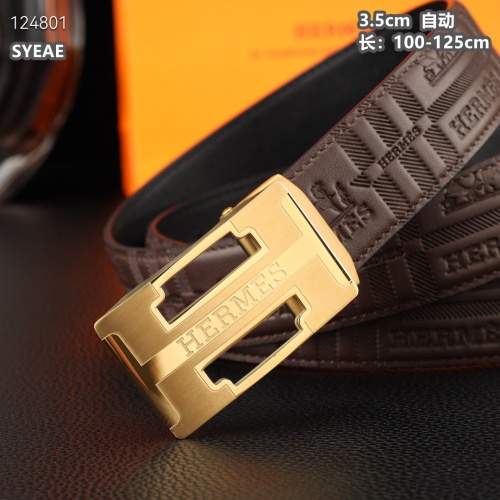 Replica Hermes AAA Quality Belts For Men #1246016 $60.00 USD for Wholesale