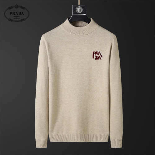 Cheap Prada Sweater Long Sleeved For Men #1246119, $$39.00 USD On Prada Sweater