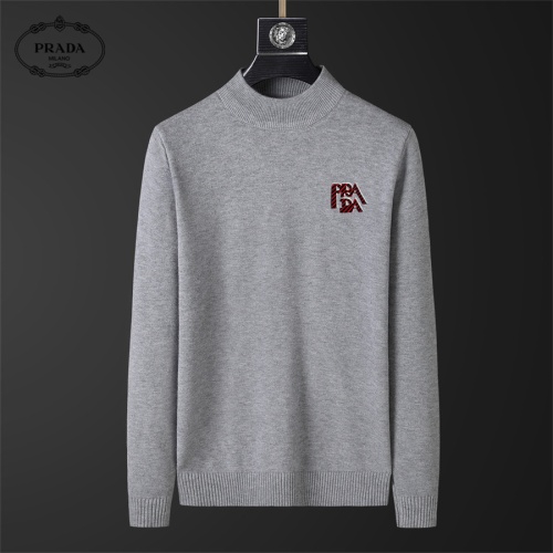 Cheap Prada Sweater Long Sleeved For Men #1246122, $$39.00 USD On Prada Sweater