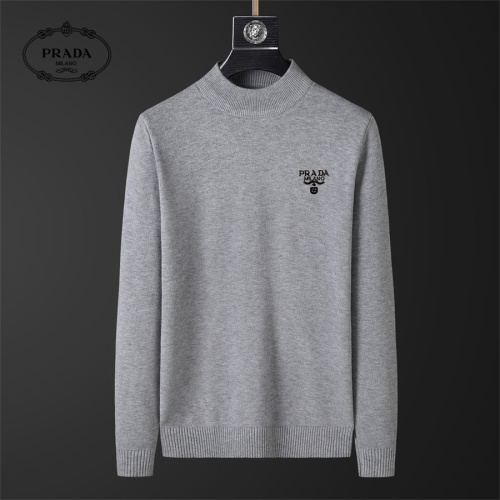 Cheap Prada Sweater Long Sleeved For Men #1246152, $$39.00 USD On Prada Sweater