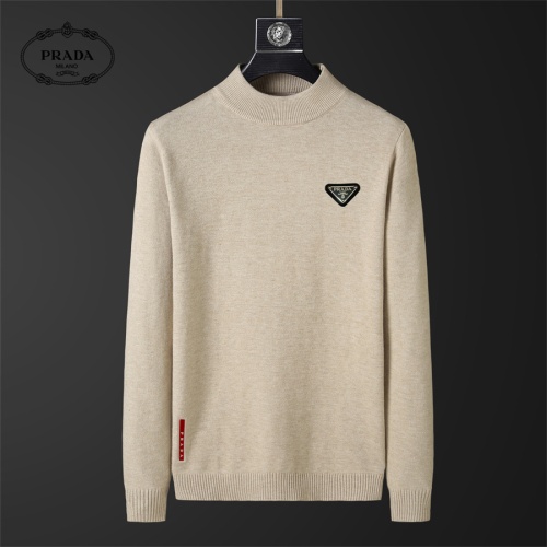 Cheap Prada Sweater Long Sleeved For Men #1246217, $$39.00 USD On Prada Sweater