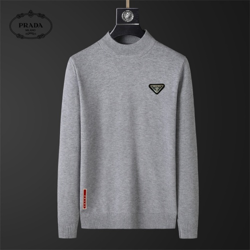 Cheap Prada Sweater Long Sleeved For Men #1246218, $$39.00 USD On Prada Sweater