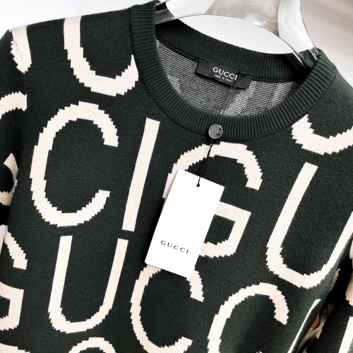 Replica Gucci Sweaters Long Sleeved For Men #1246242 $72.00 USD for Wholesale