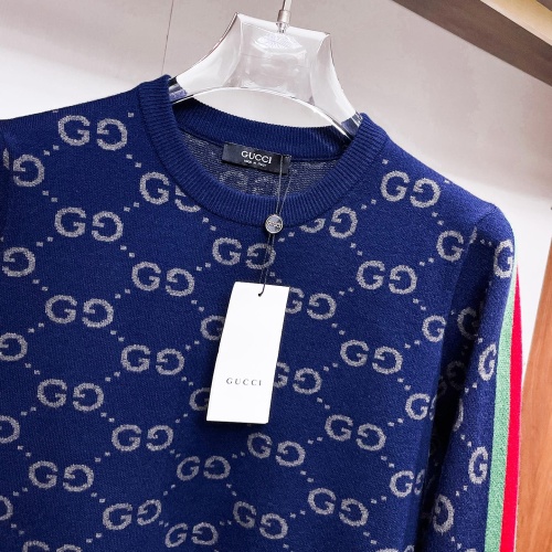 Replica Gucci Sweaters Long Sleeved For Men #1246250 $72.00 USD for Wholesale