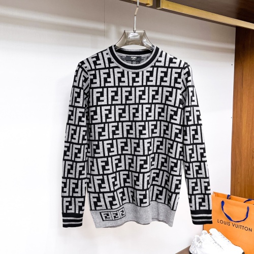 Cheap Fendi Sweaters Long Sleeved For Men #1246271, $$72.00 USD On Fendi Sweaters