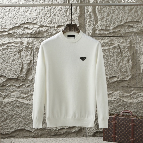 Cheap Prada Sweater Long Sleeved For Men #1246307, $$48.00 USD On Prada Sweater