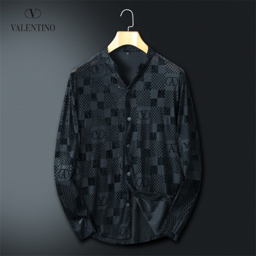 Cheap Valentino Shirts Long Sleeved For Men #1246433, $$56.00 USD On Valentino Shirts