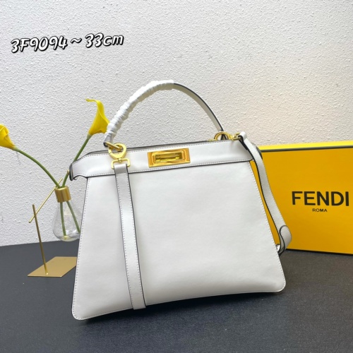 Replica Fendi AAA Quality Handbags For Women #1247010 $150.00 USD for Wholesale