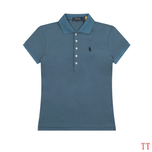 Cheap Ralph Lauren Polo T-Shirts Short Sleeved For Women #1247609, $$38.00 USD On Ralph Lauren Polo T-Shirts