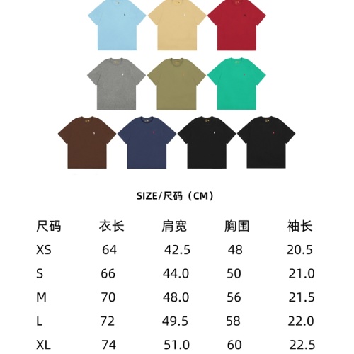 Replica Ralph Lauren Polo T-Shirts Short Sleeved For Unisex #1247659 $27.00 USD for Wholesale