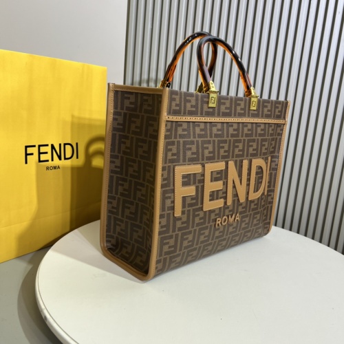 Replica Fendi AAA Quality Tote-Handbags For Women #1248311 $160.00 USD for Wholesale