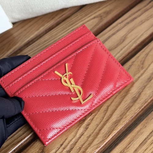 Cheap Yves Saint Laurent YSL Card Case #1248575, $$56.00 USD On Yves Saint Laurent YSL Wallets