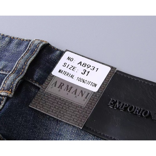 Replica Armani Jeans For Men #1248580 $45.00 USD for Wholesale