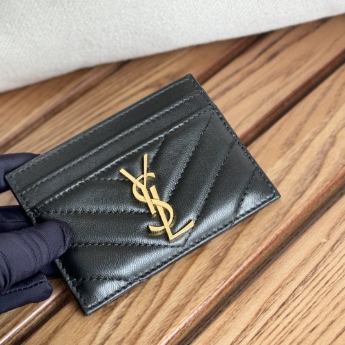 Cheap Yves Saint Laurent YSL Card Case #1248585, $$56.00 USD On Yves Saint Laurent YSL Wallets