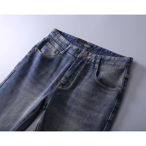 Replica Dolce & Gabbana D&G Jeans For Men #1248599 $45.00 USD for Wholesale