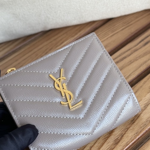 Cheap Yves Saint Laurent AAA Quality Wallets #1248612, $$85.00 USD On Yves Saint Laurent AAA Wallets