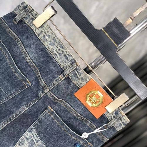 Replica Christian Dior Jeans For Men #1248618 $45.00 USD for Wholesale