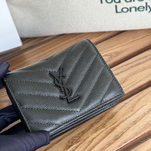 Cheap Yves Saint Laurent AAA Quality Wallets #1248719, $$88.00 USD On Yves Saint Laurent AAA Wallets