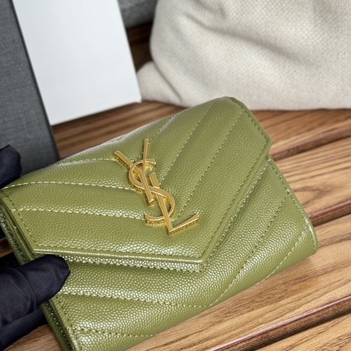 Cheap Yves Saint Laurent AAA Quality Wallets #1248733, $$82.00 USD On Yves Saint Laurent AAA Wallets