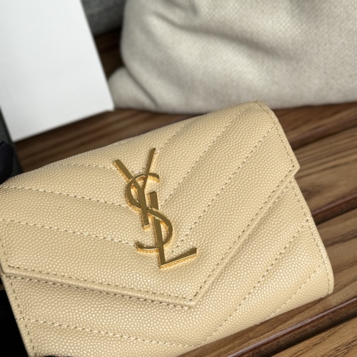 Cheap Yves Saint Laurent AAA Quality Wallets #1248735, $$82.00 USD On Yves Saint Laurent AAA Wallets