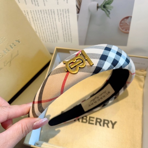 Replica Burberry Headband For Women #1249254 $27.00 USD for Wholesale